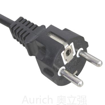 歐式插頭電源線，歐標電線，VDE電源線插頭生產(chǎn)廠家