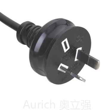 澳大利亞插頭線，兩芯插頭電源線，SAA電源線廠家