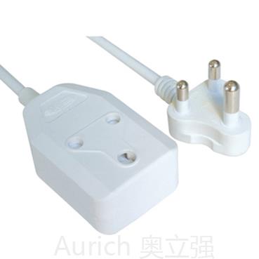 南非插線板，延長(zhǎng)線，南非電源線廠家