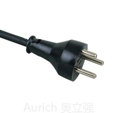 丹麥電源線，兩芯插頭電源線，丹麥電源線廠家